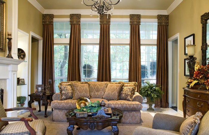 Room living window ideas treatments italian architecture decorate style curtain large sofa inspired